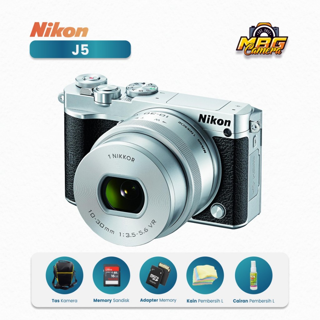Jual CAMERA MIROLES NIKON J5 SUDAH WIFI LAYAR SENTUH BERGARANSI TOKO