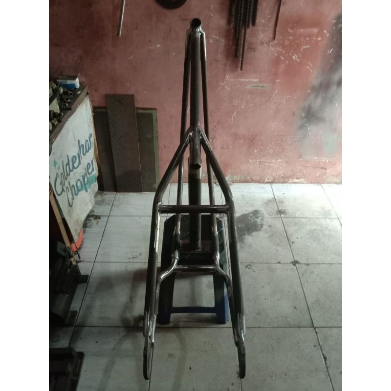 Jual PRE-ORDER Rangka Frame Chopper mesin Scorpio Binter Merzy Tiger ...