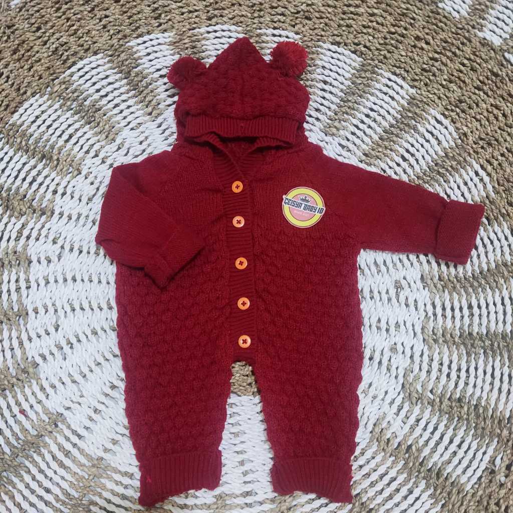 Jual Ceisya Baby - Jumpswet Rajut Bayi/Jaket Kodok Bayi/Jumper Rajut ...