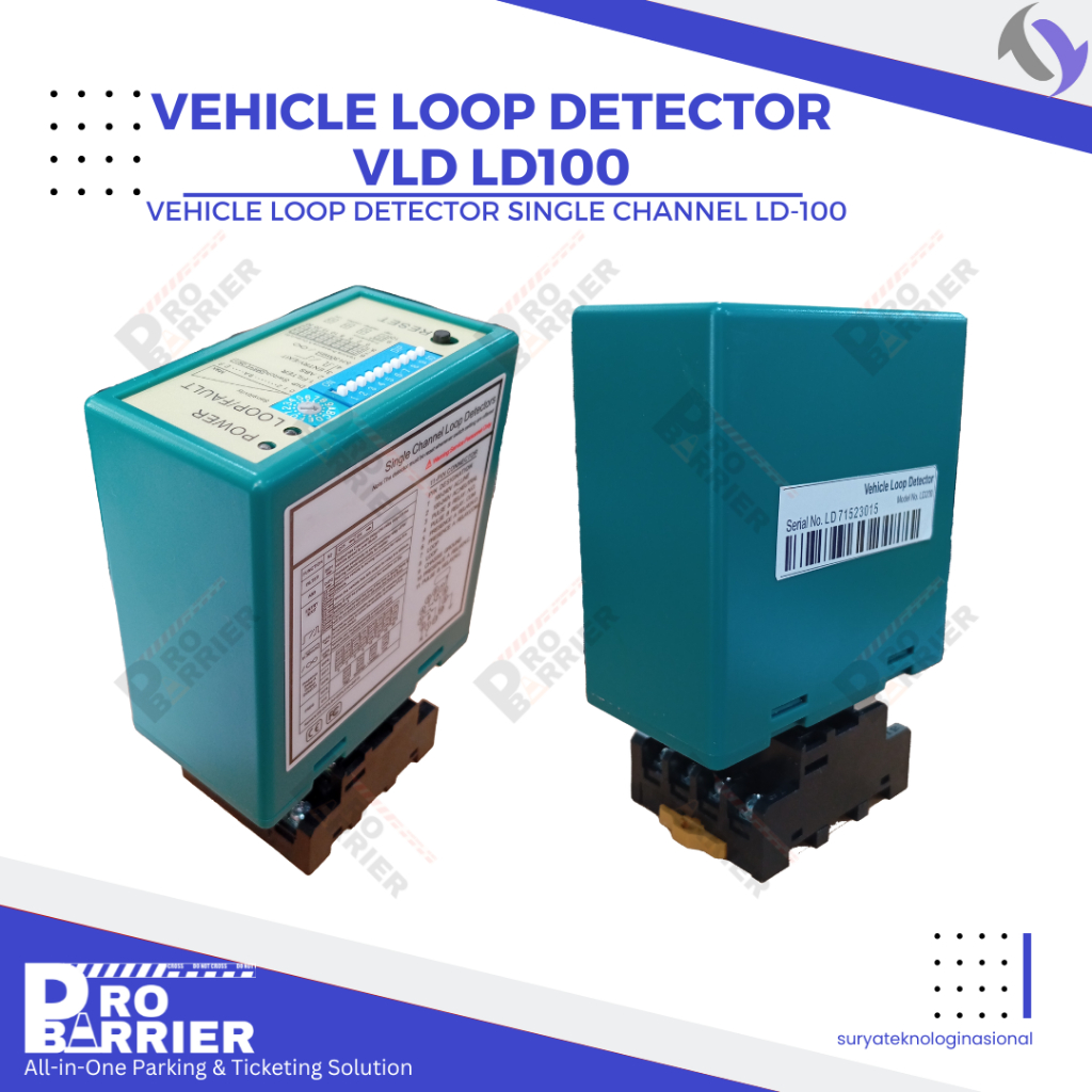 Jual Vehicle Loop Detector Single Channel LD-100 / VLD LD100 Detektor ...