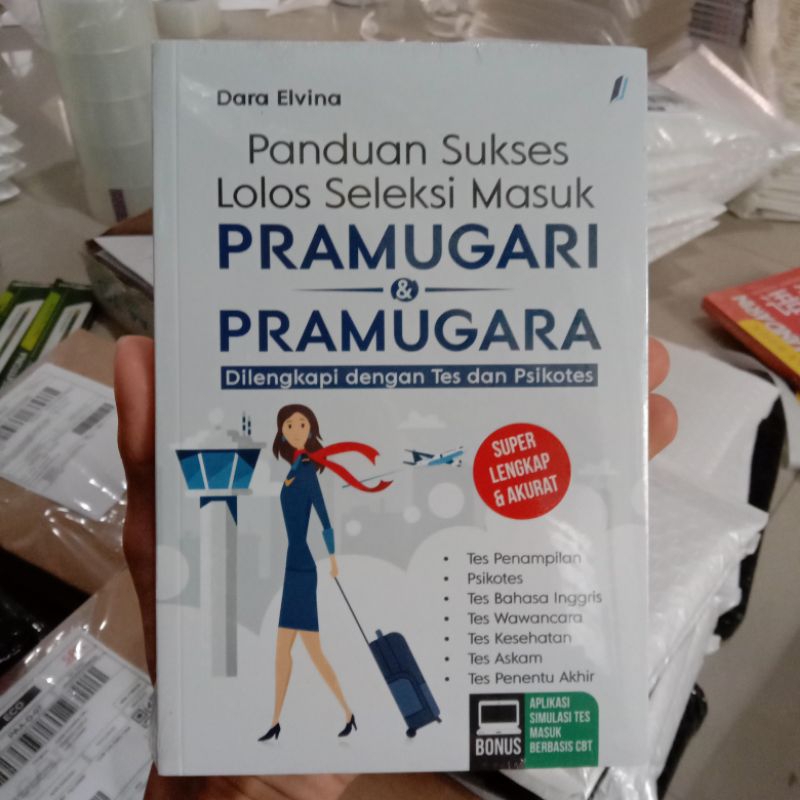 Jual Buku Tes Seleksi Pramugari Pramugara Panduan Sukses Lolos