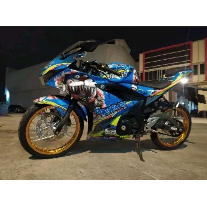 Jual Sepaket Velg TDR Ring 17 Tromol Set Jari2 Plus Ban - Suzuki GSX ...