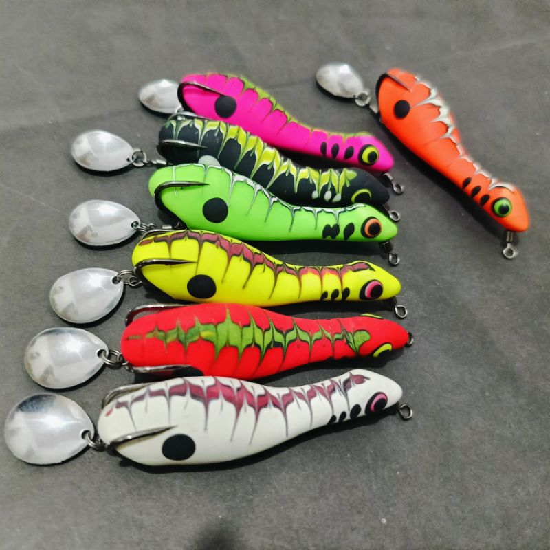 Jual SOFT FROG SLIM 7CM NO BRAND LURE | Shopee Indonesia