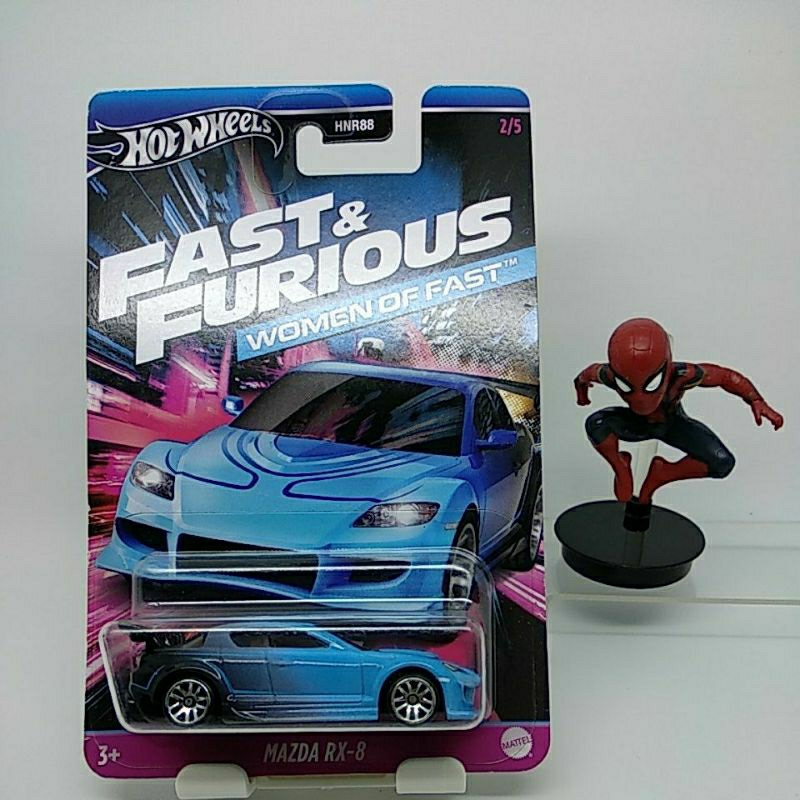 Jual Hot Wheels Mazda RX-8 Fast And Furious Women Of Fast RX8 Blue Biru ...
