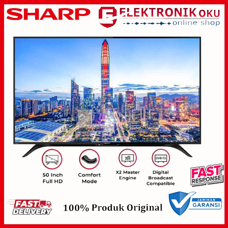 Jual LED TV SHARP 50 INCH DIGITAL TV Shopee Indonesia