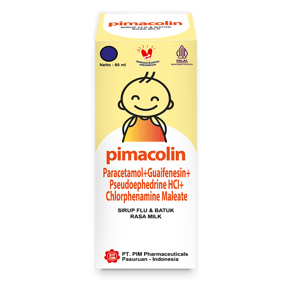 Jual Pimacolin syrup 60ML - Obat batuk & pilek anak | Shopee Indonesia