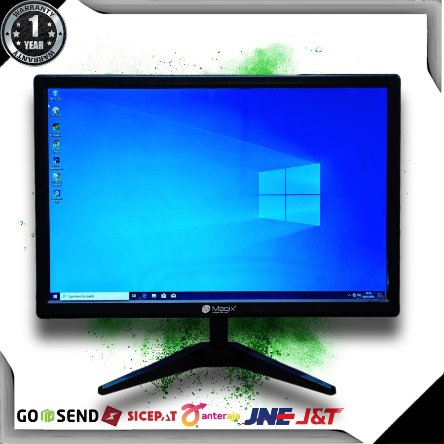 Jual LED MONITOR 22 INCH MAGIX SOCKET VGA HDMI | Shopee Indonesia