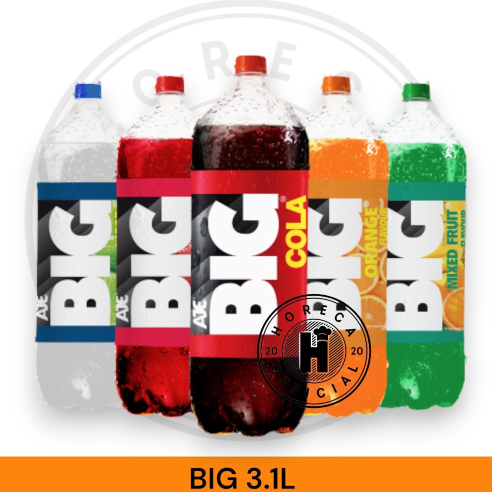 Jual Ekstra Benefit Big Cola Soft Drink Soda 31 Liter Minuman Ringan