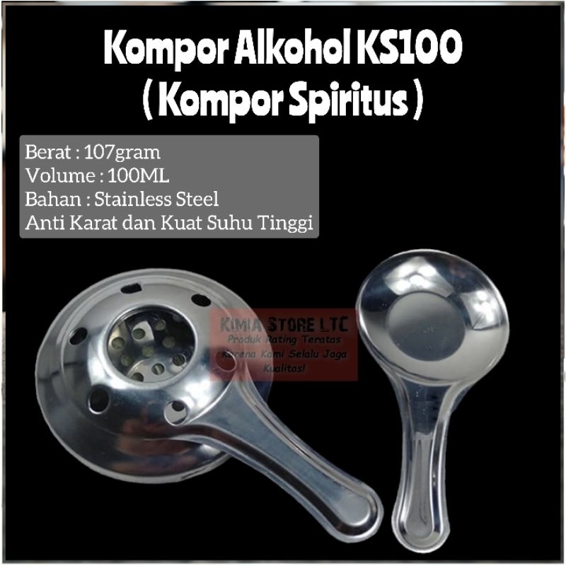 Jual Kompor Spiritus KS100 Alcohol Stove Kompor Alkohol KOMPOR