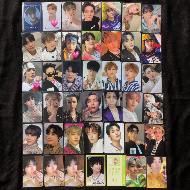 Jual Wts Photocard Aab Nct Jeno Johnny Jaemin Chenle Jisung Jungwoo