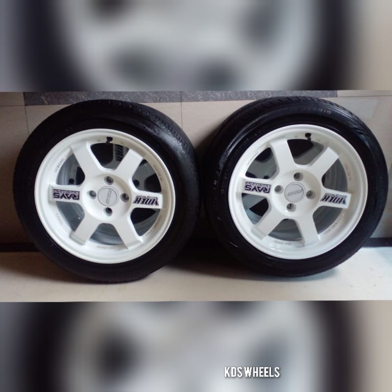 Jual Velg Volk Rays TE37 R15 | Shopee Indonesia