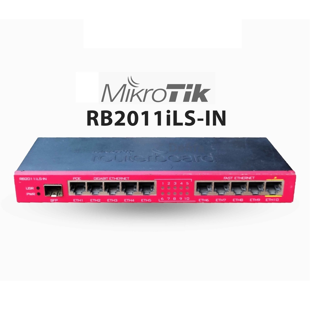 Jual Mikrotik RB2011iLS-IN (desktop case + SFP) / Routerboard 2011iLS ...
