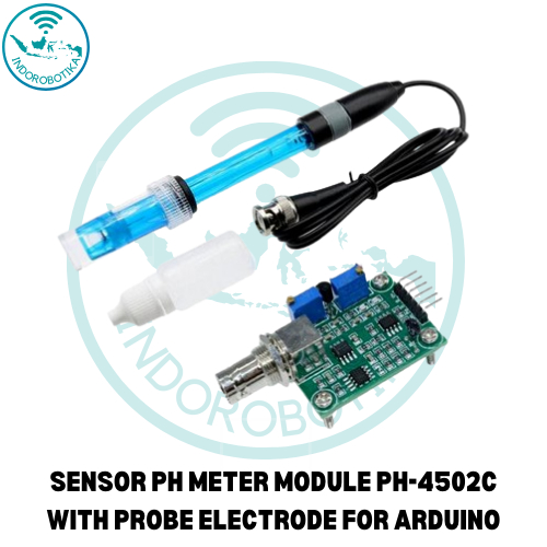 Jual PH SENSOR METER PH-4502C DENGAN PROBE ELECTRODE | Shopee Indonesia