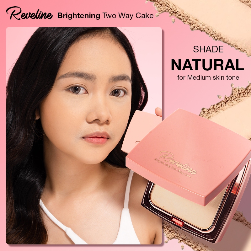 Jual Reveline Brightening Two Way Cake Bedak TWC Shopee Indonesia
