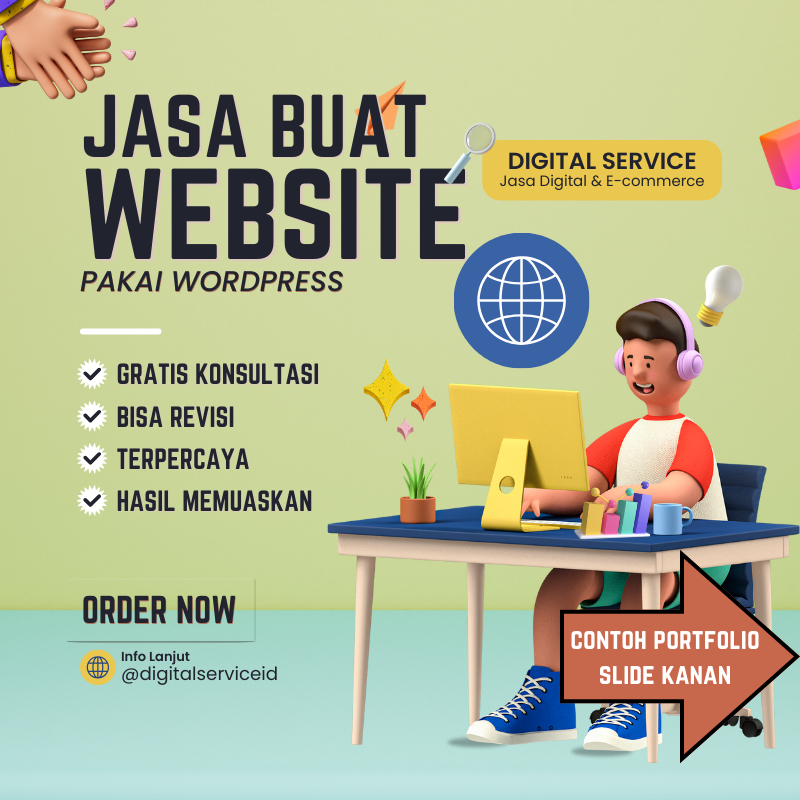Jasa Pembuatan Website Untuk Perusahaan, Online Shop, Pribadi, dll