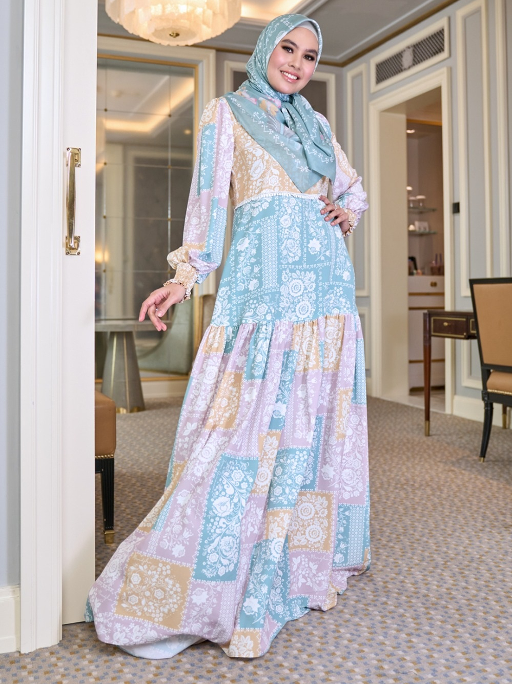Jual Mandjha Grace Dress Ivan Gunawan Pakaian Muslim Light Of Treasure