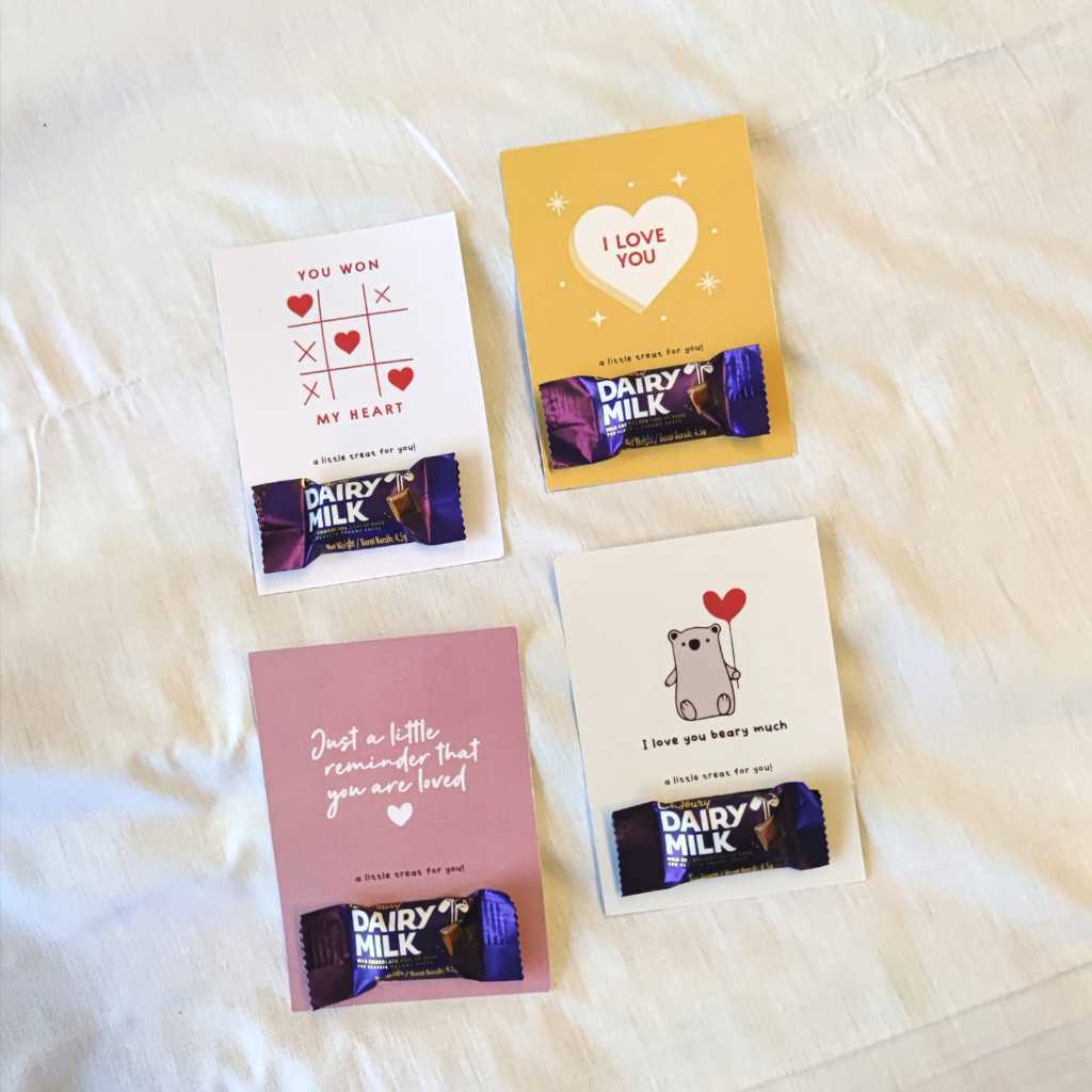 Jual Choco Card - Kartu ucapan valentine anniversary kado ulang tahun ...