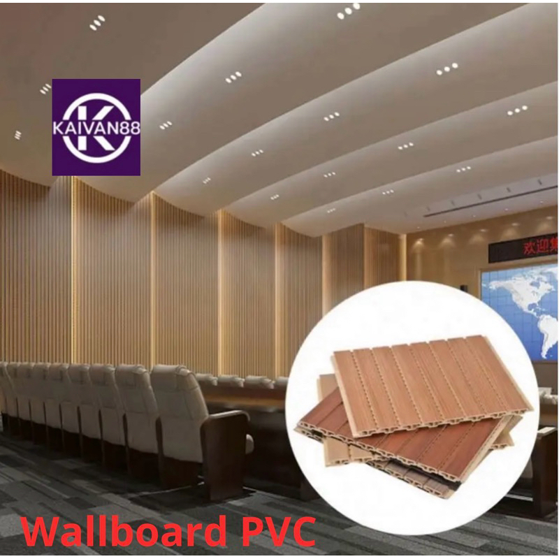 Jual Kaivan88 Wallboard Pvc Dinding Plavon 2.9meter x 30cm Tebal 8mm ...