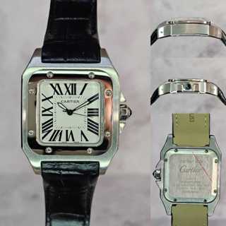 Harga cartier santos hot sale 100 original