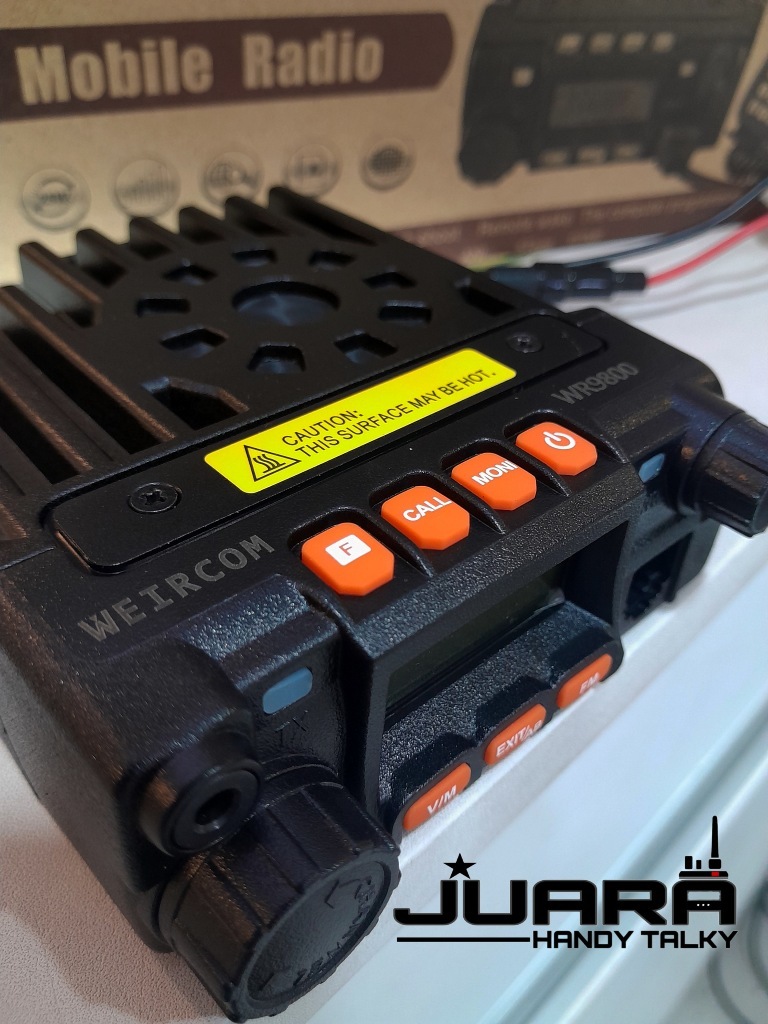 Jual Radio Rig Mini Weircom WR-9800 Dualband 25W Rp850.000 | Shopee ...