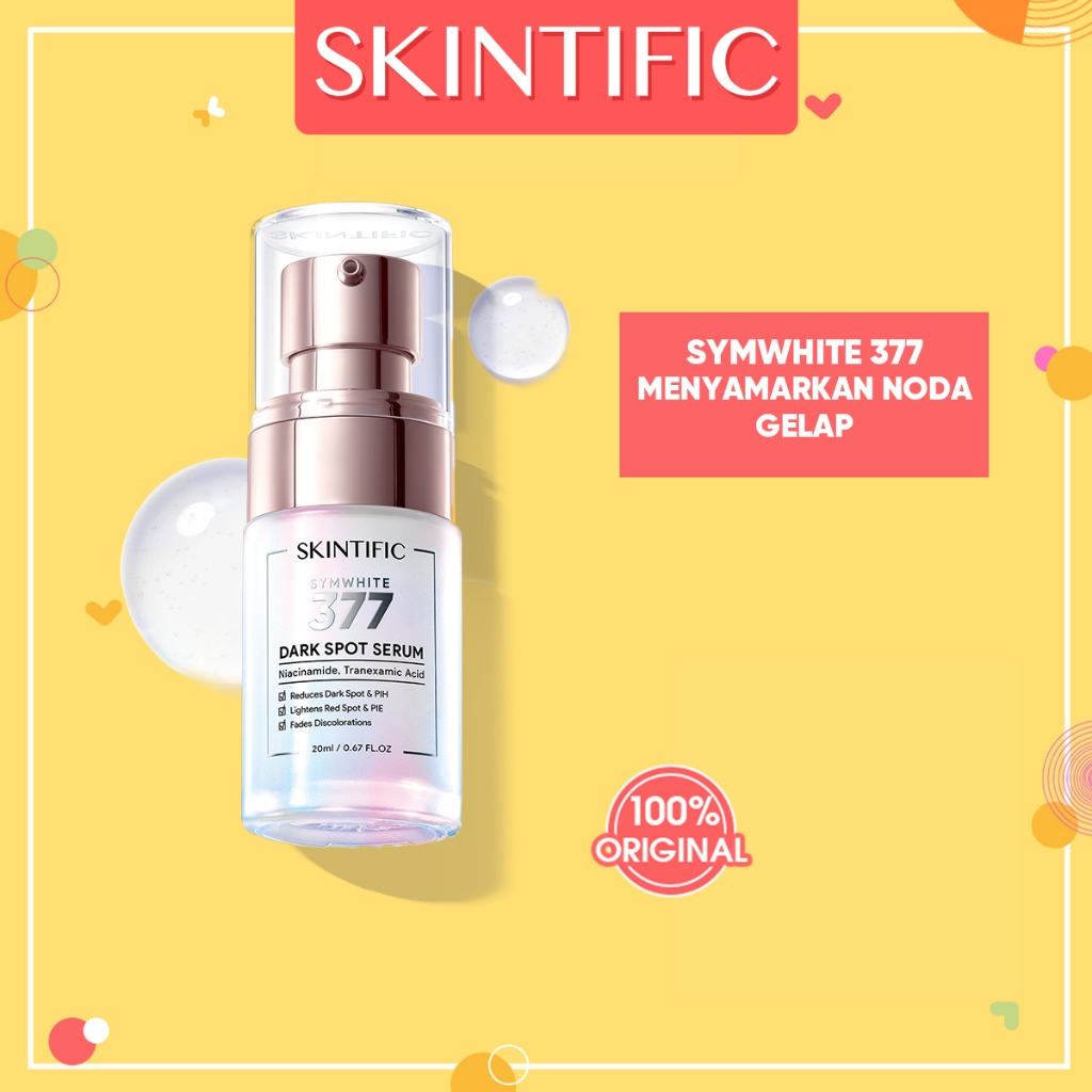 Jual [20ml] SKINTIFIC SymWhite 377 Dark Spot Serum Brightening Serum ...