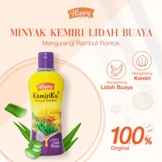 Happy Minyak Kemiriku Ekstrak Lidah Buaya 100ml