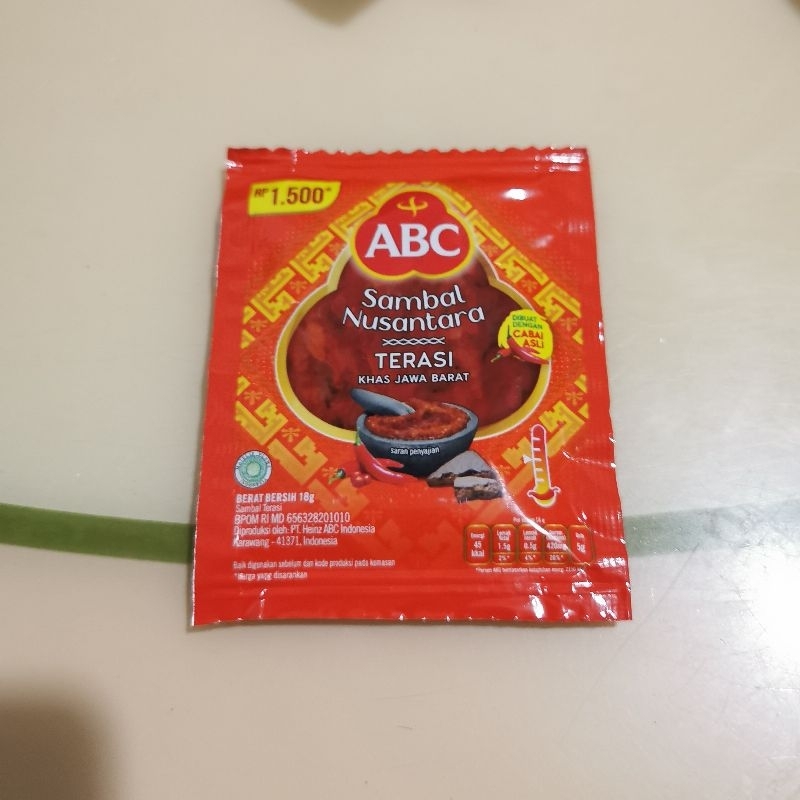 Jual Abc Sambal Nusantara Sachet Sambal Terasi Khas Jawa Barat 18