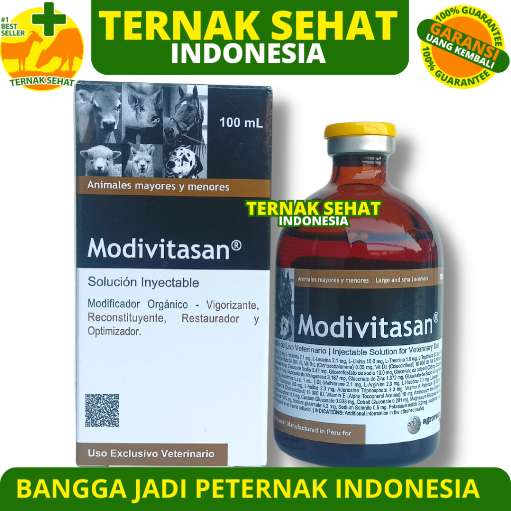 Jual Modivitasan Ml Multivitamin Lengkap Asam Amino Dilengkapi