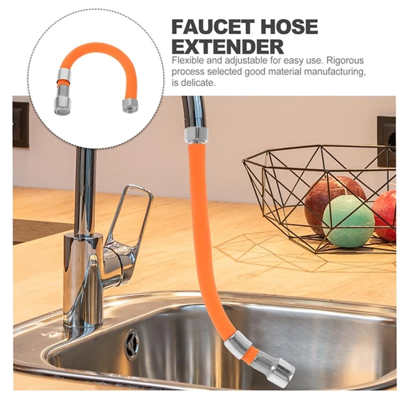 Selang Sambungan Kran Air Fleksibel Ekstensi Penyambung Kran Air Universal 360Derajat Bahan Silikon | AutoStock