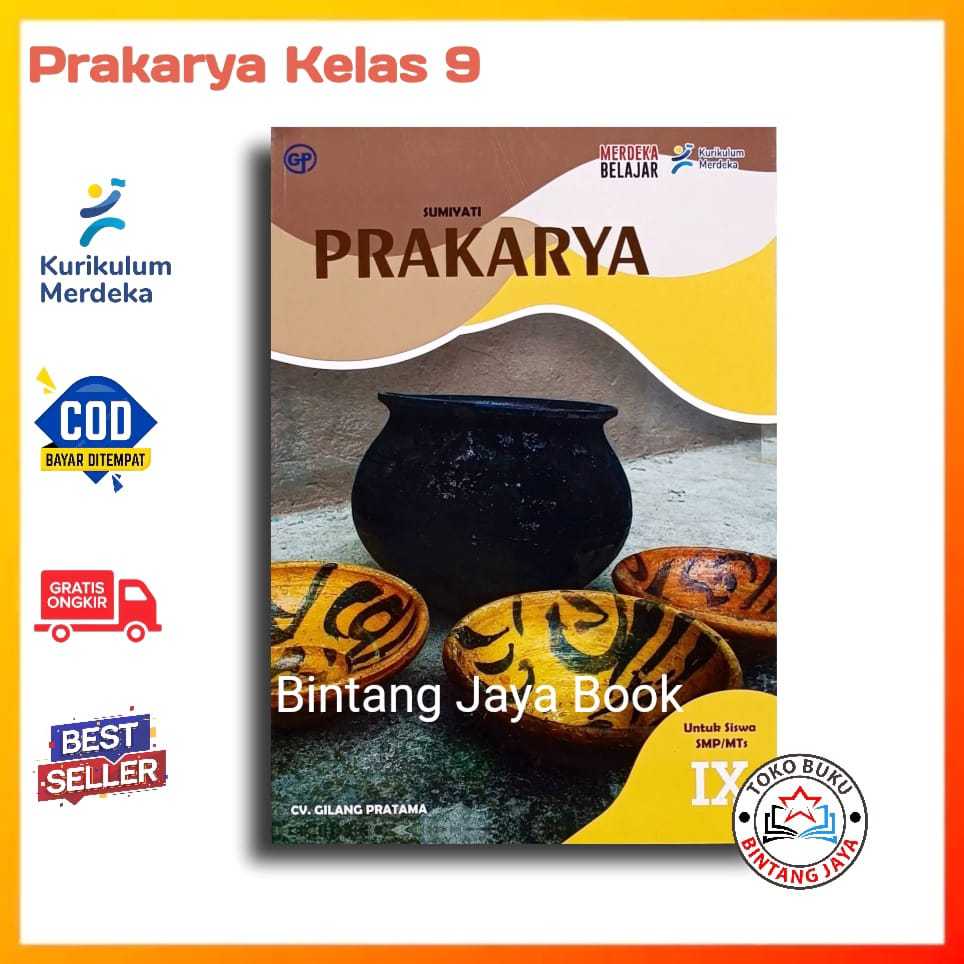 Jual Buku Siswa Prakarya SMP/MTs Kelas 9 Kurikulum Merdeka | Shopee ...