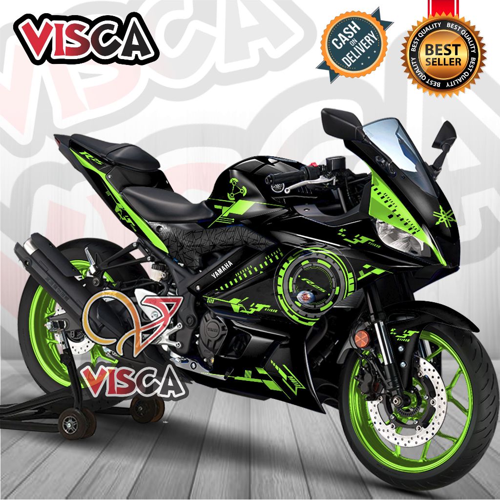 Jual Decal R25 Full Body Decal Yamaha R25 NEW Stiker R25/R3 Full Body ...