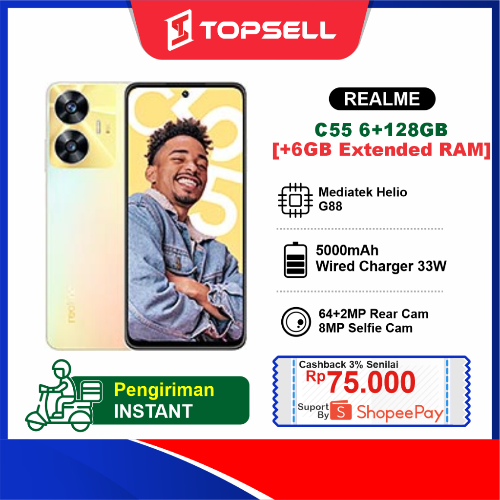 Realme C55 6+128GB/8+256GB