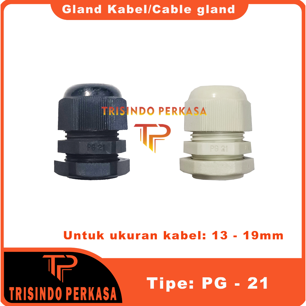 Jual Gland Kabel/Cable Gland PG-21 PG 21 (13-18mm) | Shopee Indonesia
