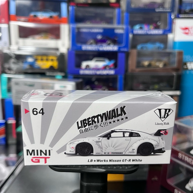 Jual MINI GT Nissan GTR R35 Lb Works White Lbwk Liberty Walk No 64 ...