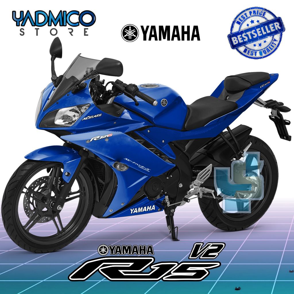Jual Decal R15 V2 - Stiker Motor R15 V2 Full Body - Dekal Yamaha R15 ...