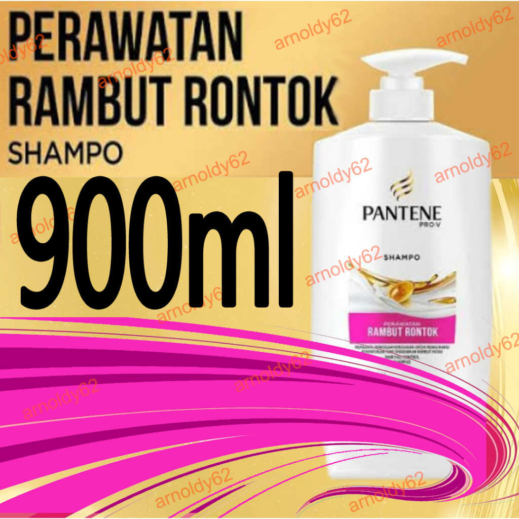 Jual pantene anti hairfall perawatan rambut rontok 900ml | Shopee Indonesia