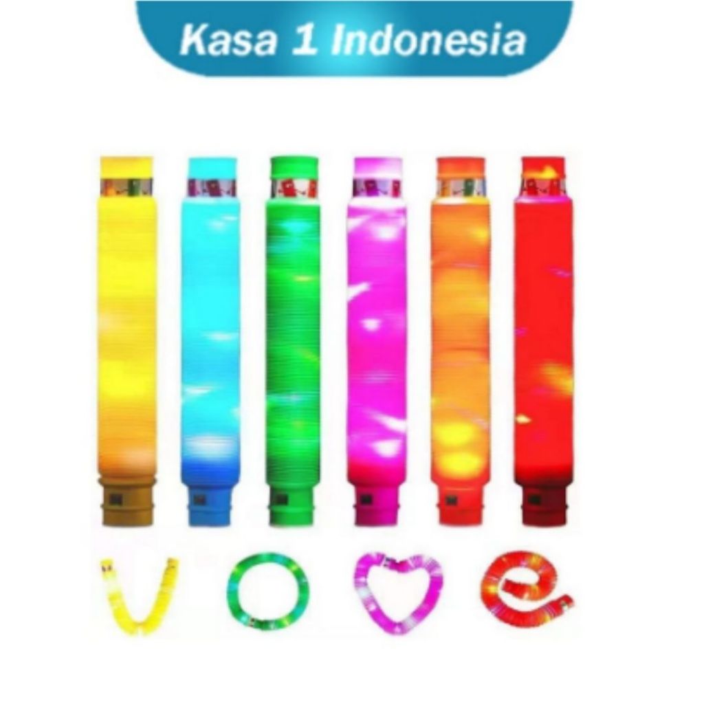 Jual Mainan Anak Light Up Pop Pipes Led | Shopee Indonesia