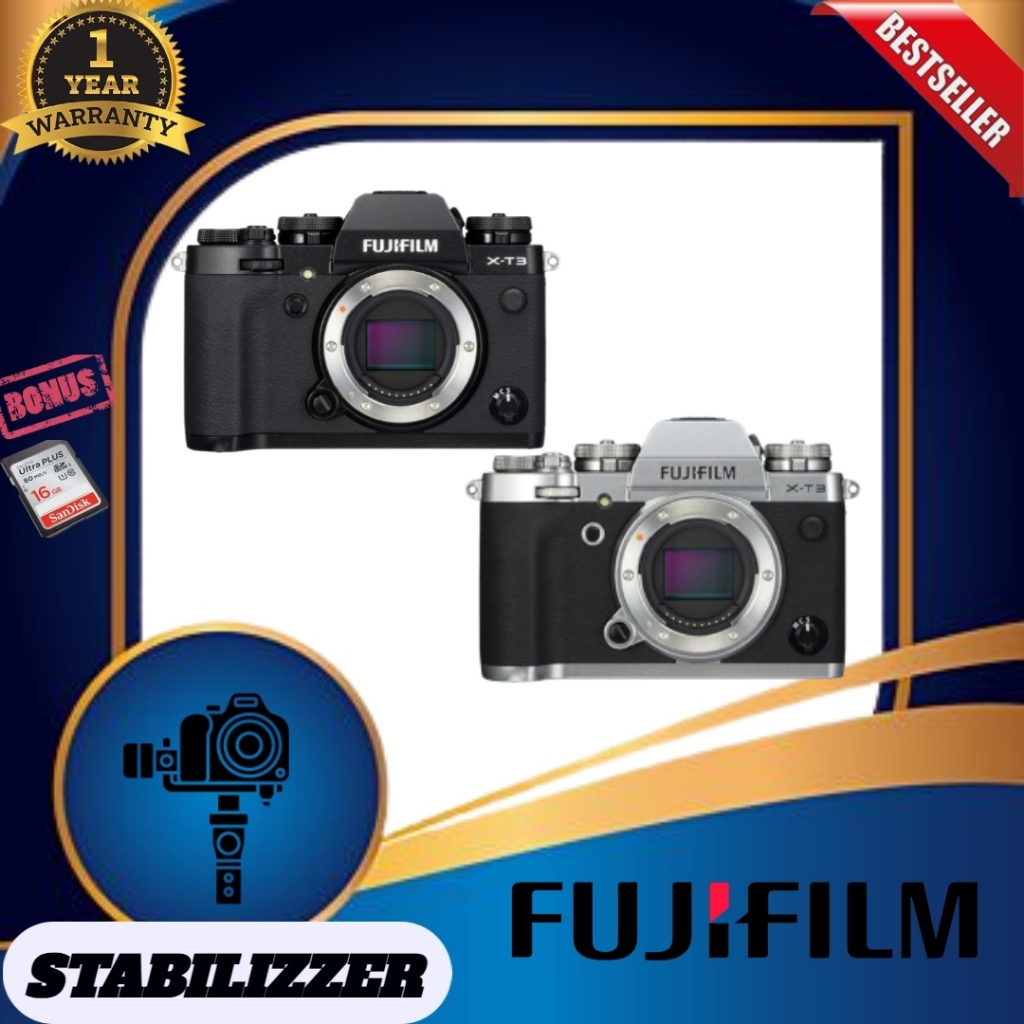 Jual KAMERA FUJIFILM XT3 BODY ONLY / MIRROLLES FUJIFILM XT3 BO / FUJI