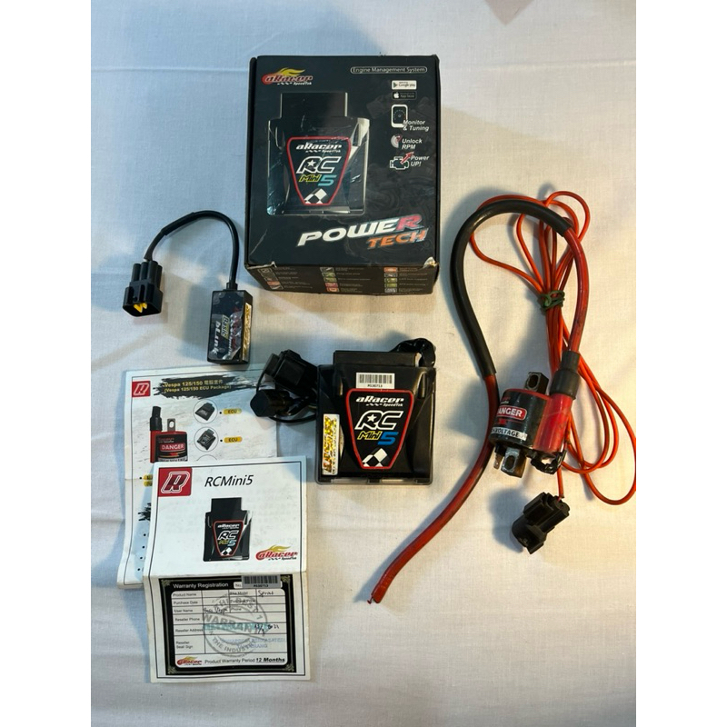 Jual ECU RACING ARACER SPEEDTEK RC MINI 5 VESPA MATIC | Shopee Indonesia