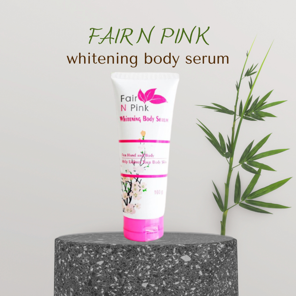 Jual Fair N Pink Body Serum Pemutih Badan 160 ML Original Hand and Body Lotion Shopee Indonesia