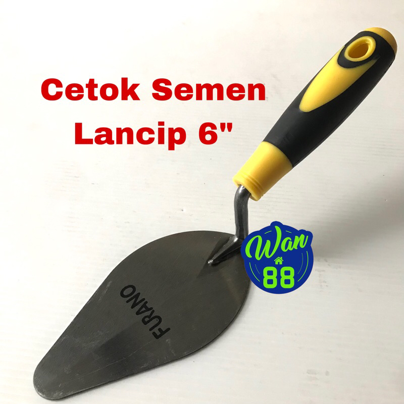 Jual Cetok Sendok Semen 6” Lancip Furano Tebal Shopee Indonesia 6858