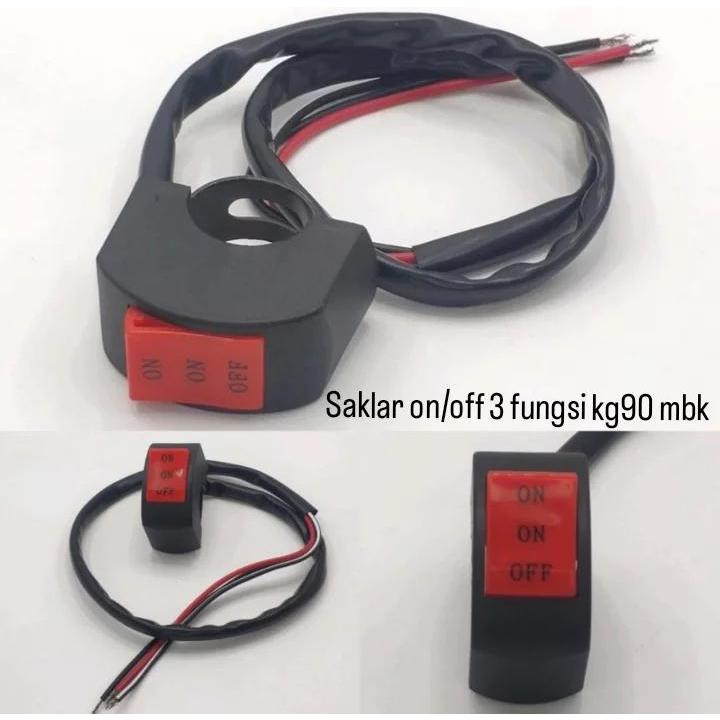 Jual SAKLAR ON/OFF 3 FUNGSI MBK/DOMINO | Shopee Indonesia