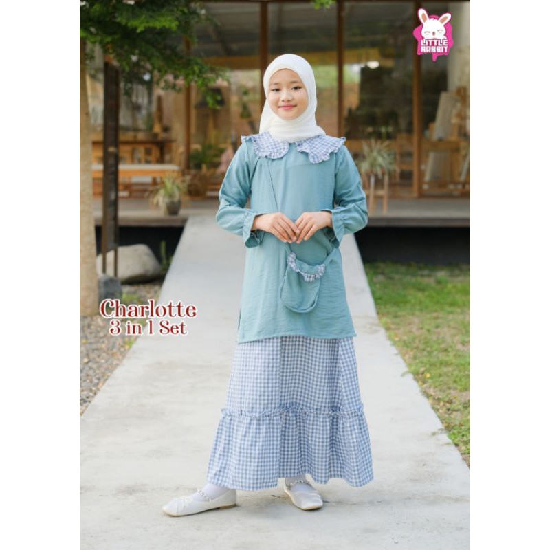 Jual Charlotte 3in1 Set by Little Rabbit | Shopee Indonesia