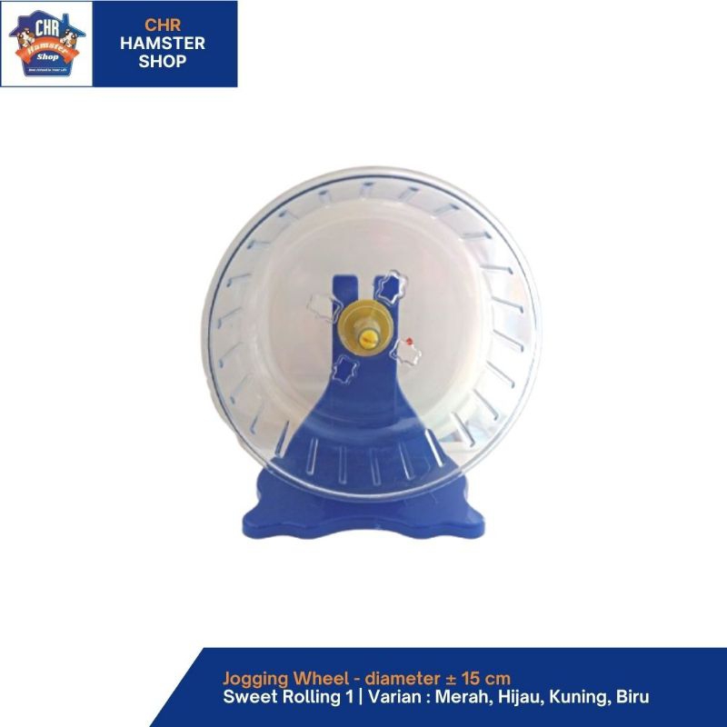Jual Jogging Wheel Hamster 1 / Mainan Hamster / Roda Putar Hamster ...