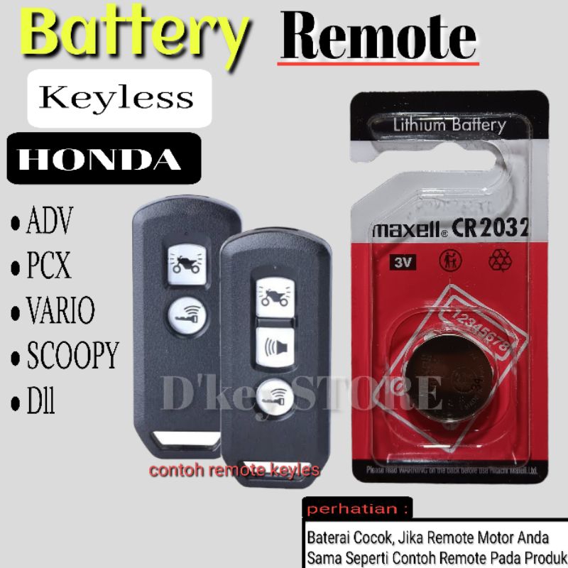 Jual Battery Baterai Batrai Batre Batere Untuk Remote Remot Kunci ...