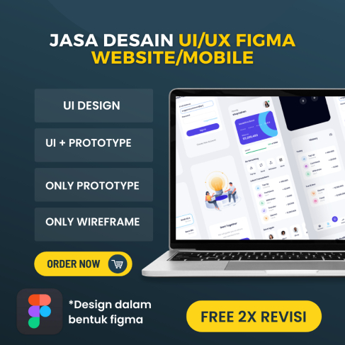 Jual JASA DESIGN UI/UX | Design UI/UX | Desain UIUX | Free revisi ...