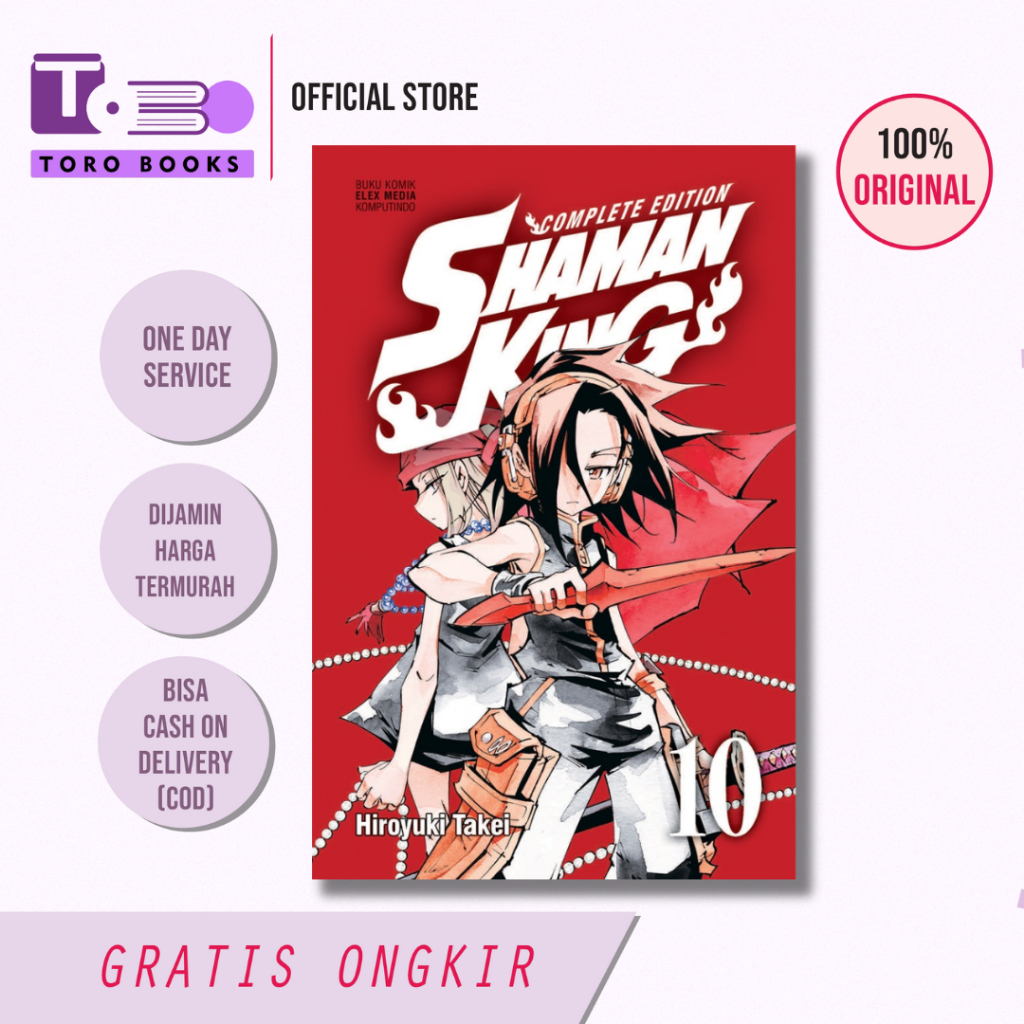 Jual Komik Shaman King Complete Edition - Hiroyuki Takei | Shopee Indonesia