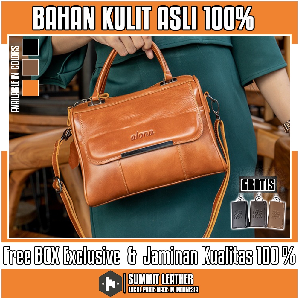 Jual Tas Selempang Kulit Asli Wanita Terbaru Casual Kekinian Mewah ...