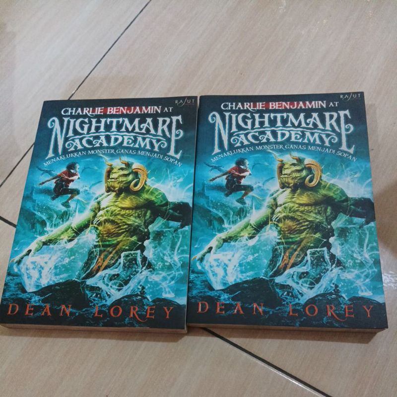 Jual buku novel fantasi terjemahan misteri nightmare academy Charlie ...