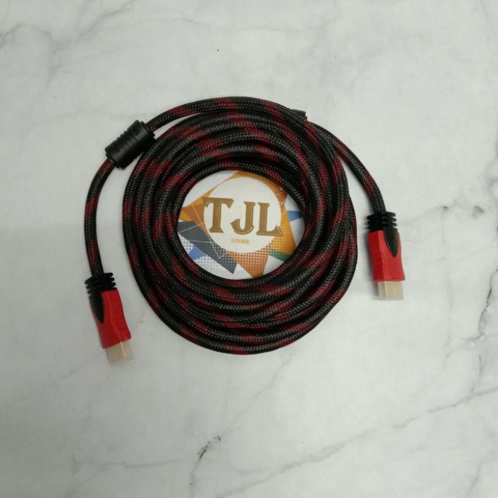Jual Spesial Diskon KABEL HDMI JARING 18P V14 3D 5 Meter HDMI 5METER